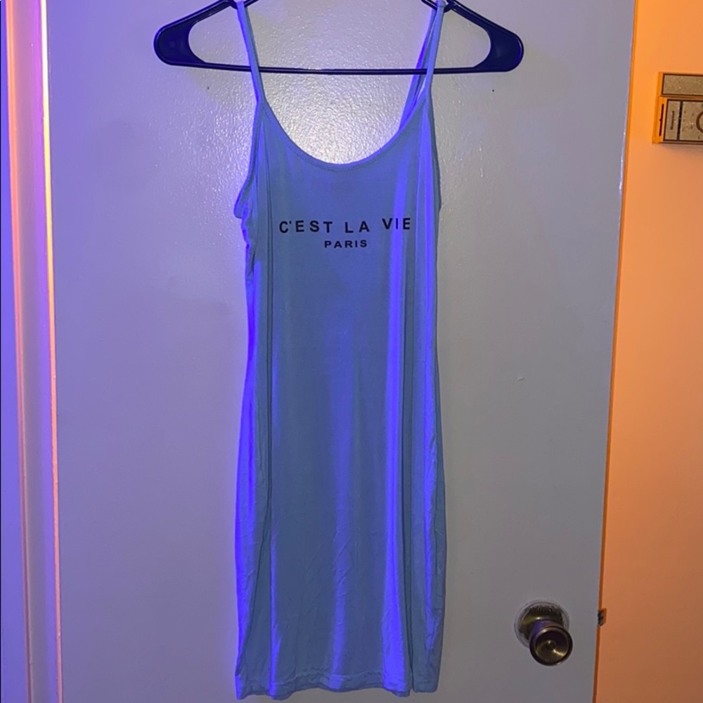 Mini dress fits perfect